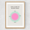 Stay Close Medium Oak Frame