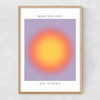 What You Feel Narrow Oak Frame