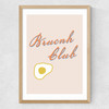 Brunch Club Medium Oak Frame