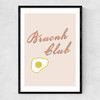 Brunch Club Narrow Black Frame