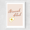 Brunch Club Medium White Frame