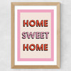 Home Sweet Home by Studio Eleni Wide Oak Frame