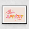 Bon Appetit by Studio Eleni Narrow Black Frame