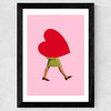 Big Love by Julia Walck Wide Black Frame