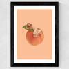 Peachy Keen Wide Black Frame