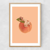 Peachy Keen Narrow Oak Frame