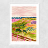 Swiss Narrow White Frame