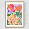 Blooming Garden Medium Oak Frame