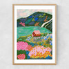House by the Lake Narrow Oak Frame