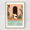 Diary of a Riad Narrow Oak Frame