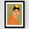 A Lemon Fee Wide Black Frame
