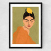 A Lemon Fee Medium Black Frame