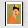 A Lemon Fee Narrow Black Frame