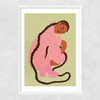 Ava Narrow White Frame