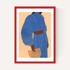 Plisse Bleu