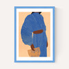 Plisse Bleu