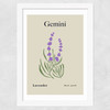 Gemini by Miho Art Studio Wide White Frame