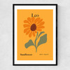 Leo Narrow Black Frame
