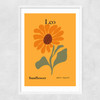 Leo Narrow White Frame