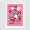 Sagittarius Narrow White Frame