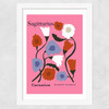 Sagittarius Wide White Frame