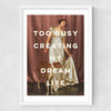 Dream Life Medium White Frame