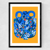 Olive Tree Pottery Medium Black Frame