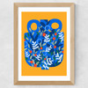 Olive Tree Pottery Wide Oak Frame
