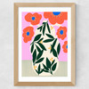 Poppy Pot Wide Oak Frame