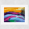 New Horizons Wide White Frame