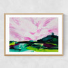 The Fleeting Hour Narrow Oak Frame