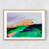 The Moon's Flute Narrow Oak Frame