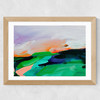 The Moon's Flute Wide Oak Frame