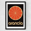 Orange by Limbo and Ginger Medium Black Frame