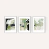 Green Abstract Triptych
