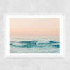 Greece Narrow White Frame
