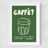 Caffe Medium White Frame