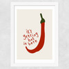 Hot Chilli Wide White Frame