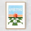 Aperitivo Narrow Oak Frame