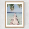 In Paradise Medium Oak Frame