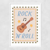 Rock n Roll Narrow White Frame