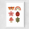 Woodland Wonders Medium White Frame