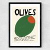 Olives Medium Black Frame