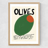 Olives Medium Oak Frame