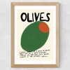 Olives Wide Oak Frame