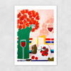 After the Swim Unframed Print