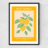 Brixton Farmers Market Narrow Black Frame