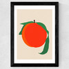 Peach by Rosi Feist Wide Black Frame