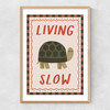 Living Slow Narrow Oak Frame