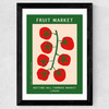 Notting Hill Farmers Market Wide Black Frame